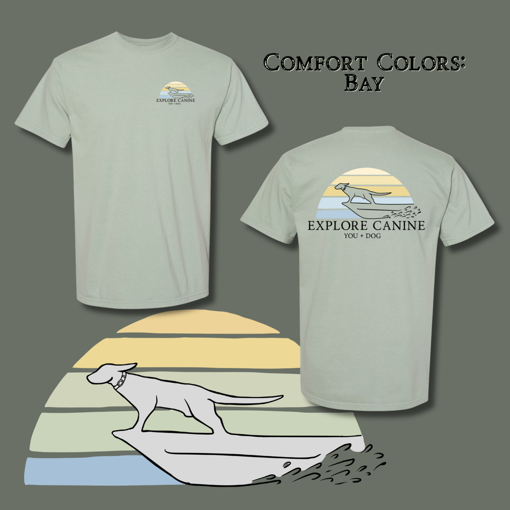 River Dog T-Shirt: Comfort Colors Brand