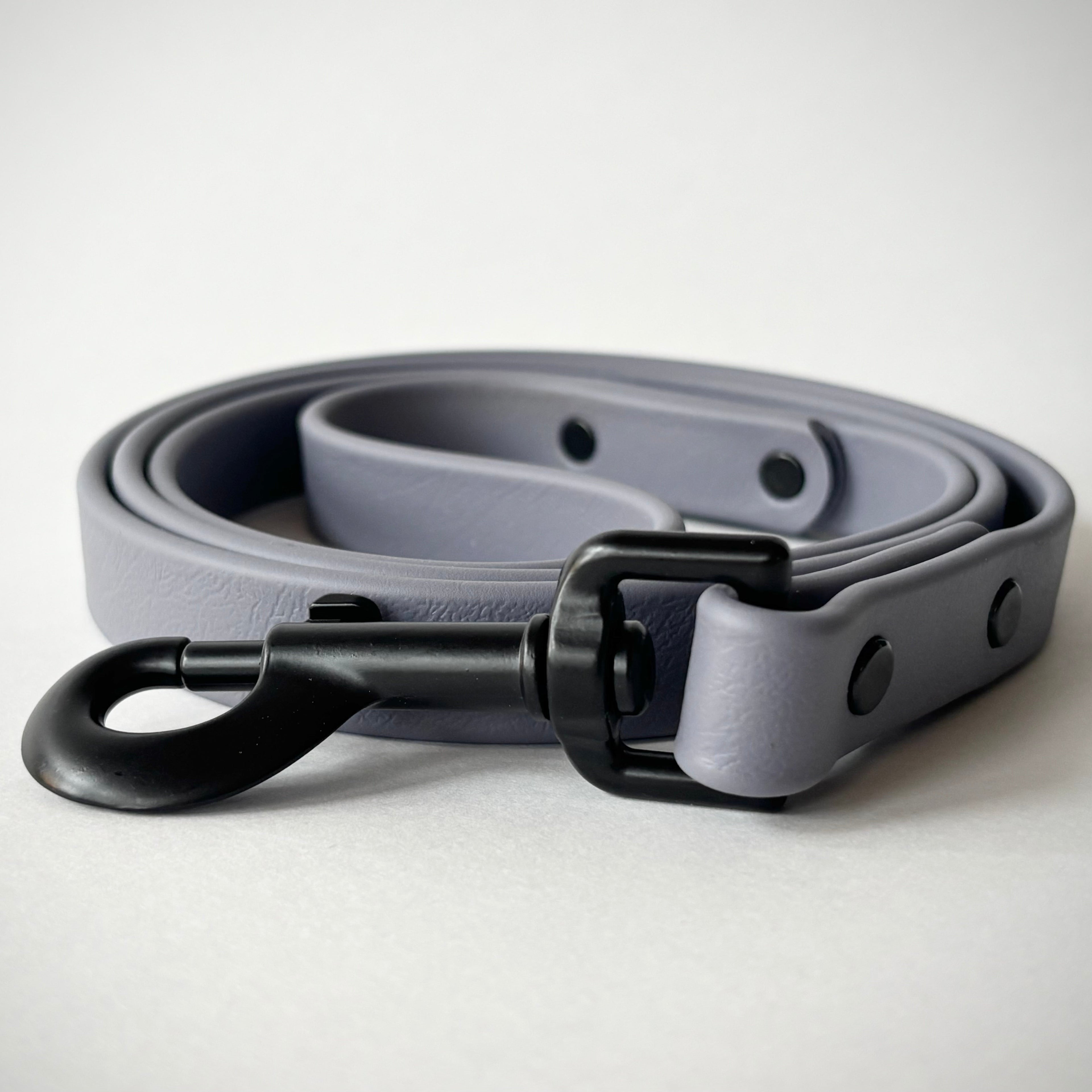 Single-Tone 3/4 Inch 6 Foot Dog Leash: Waterproof, Odor-Free, Biothane