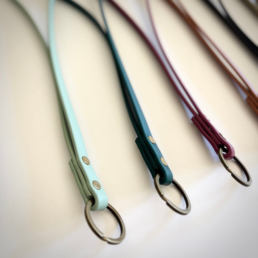 Waterproof BioThane Keychain + Lanyard