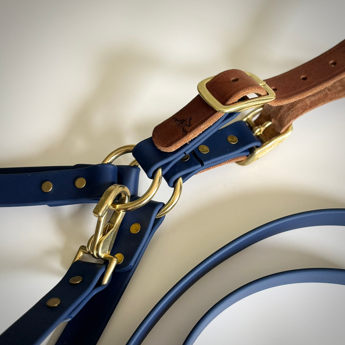 Adjustable Horse Halter and Lead Rope - Waterproof