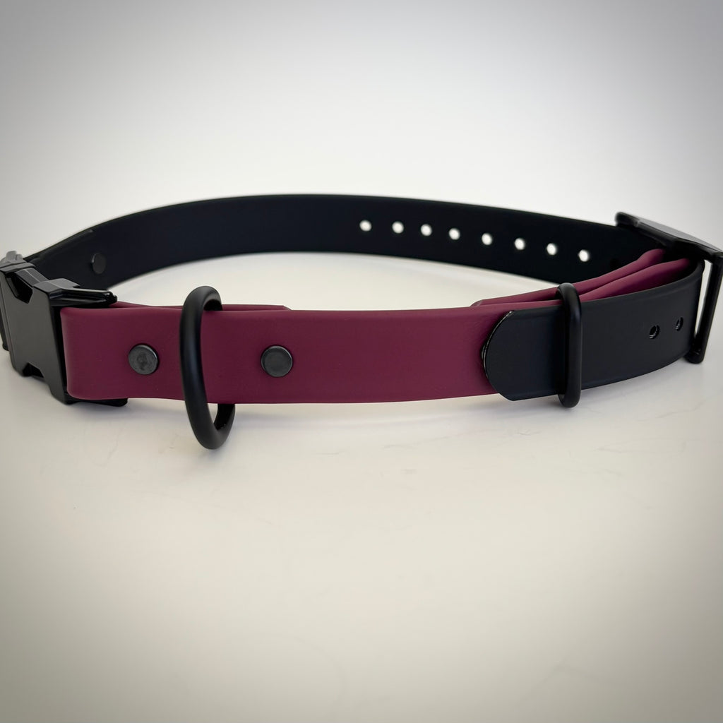 1 Inch Side Release E-Collar Replacement Strap FULL SET