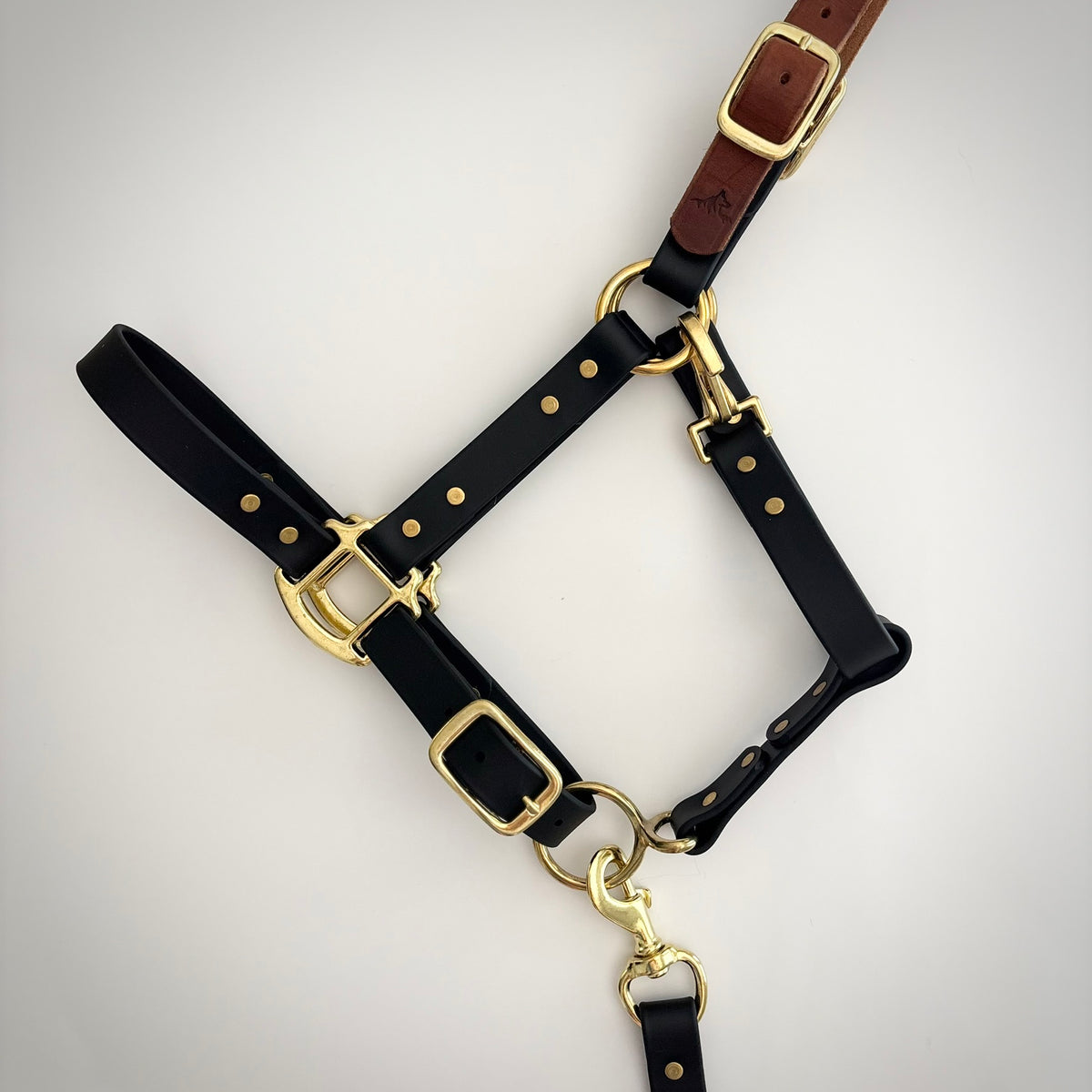 Adjustable Horse Halter and Lead Rope - Waterproof