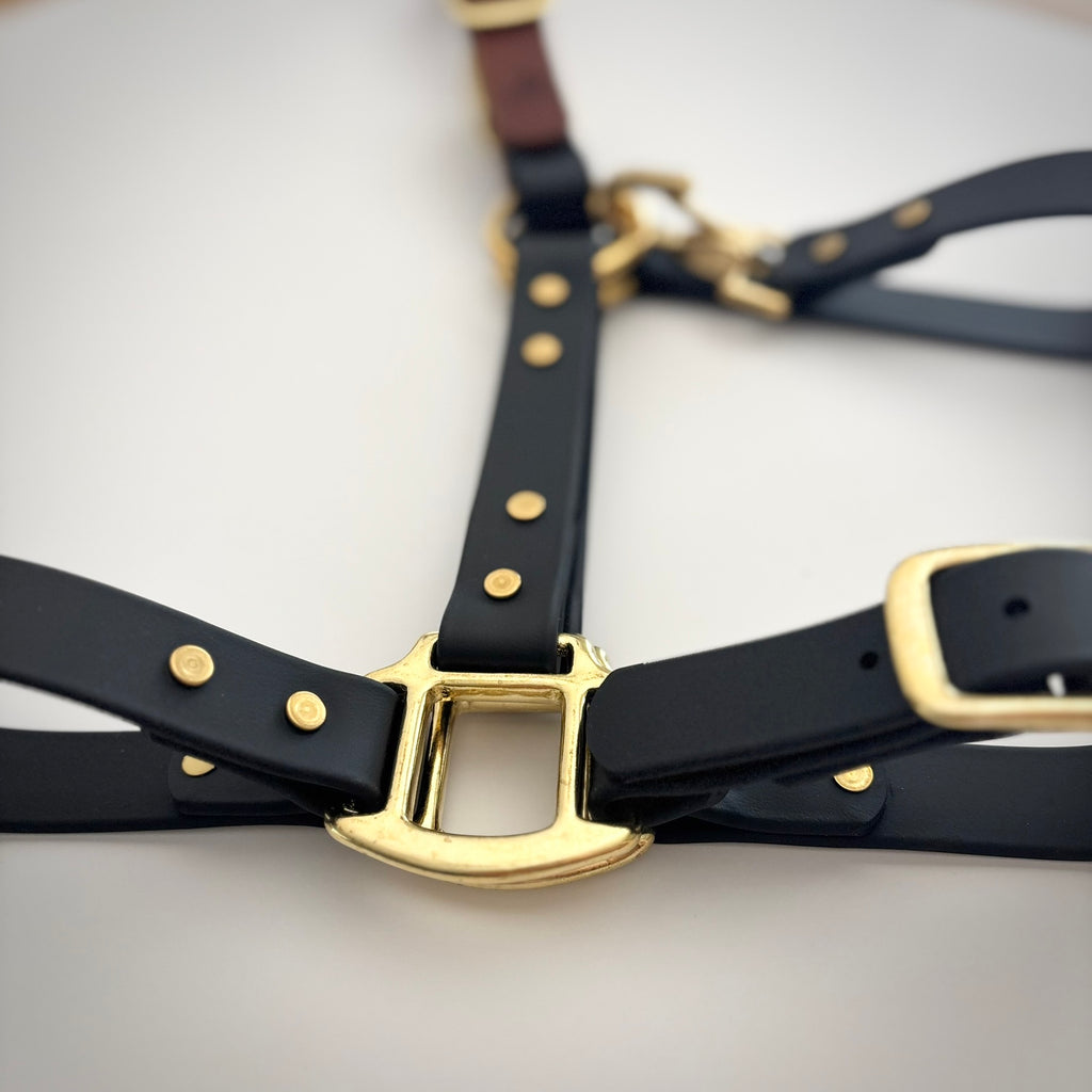 Adjustable Horse Halter and Lead Rope - Waterproof