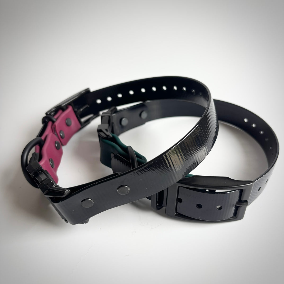 1 Inch Side Release E-Collar Replacement Strap FULL SET