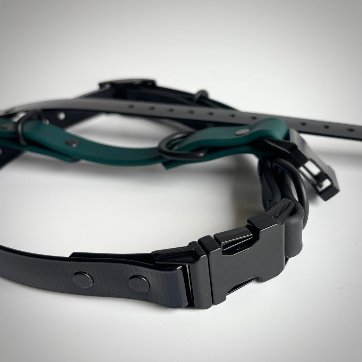 3/4 Inch Side Release E-Collar Replacement Strap FULL SET