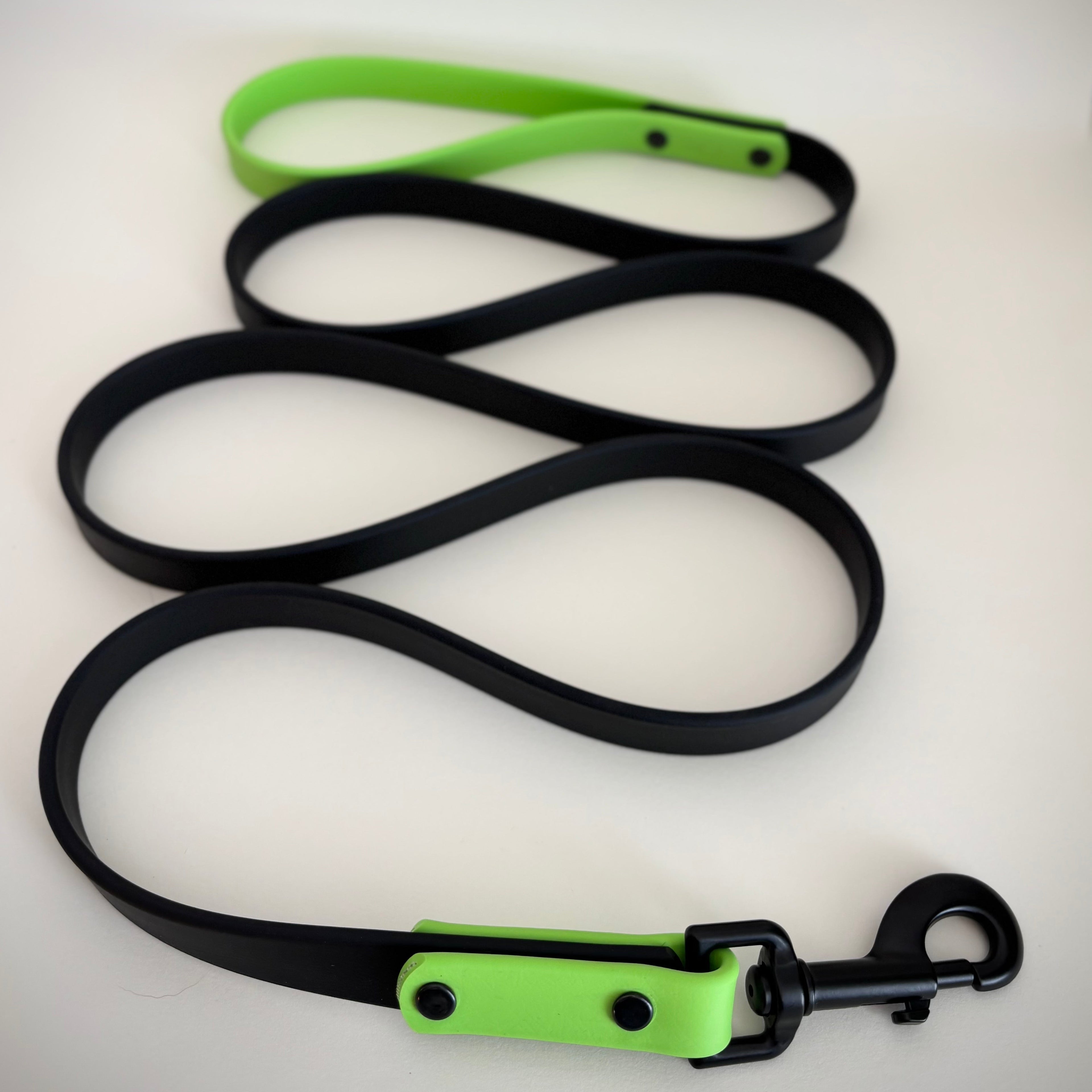 Two-Tone Dog Leash: Waterproof & Odor-Free Leash, Custom Colors