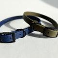 Single-Tone 3/4 Inch Dog Collar: Waterproof, Odor-Free, Biothane