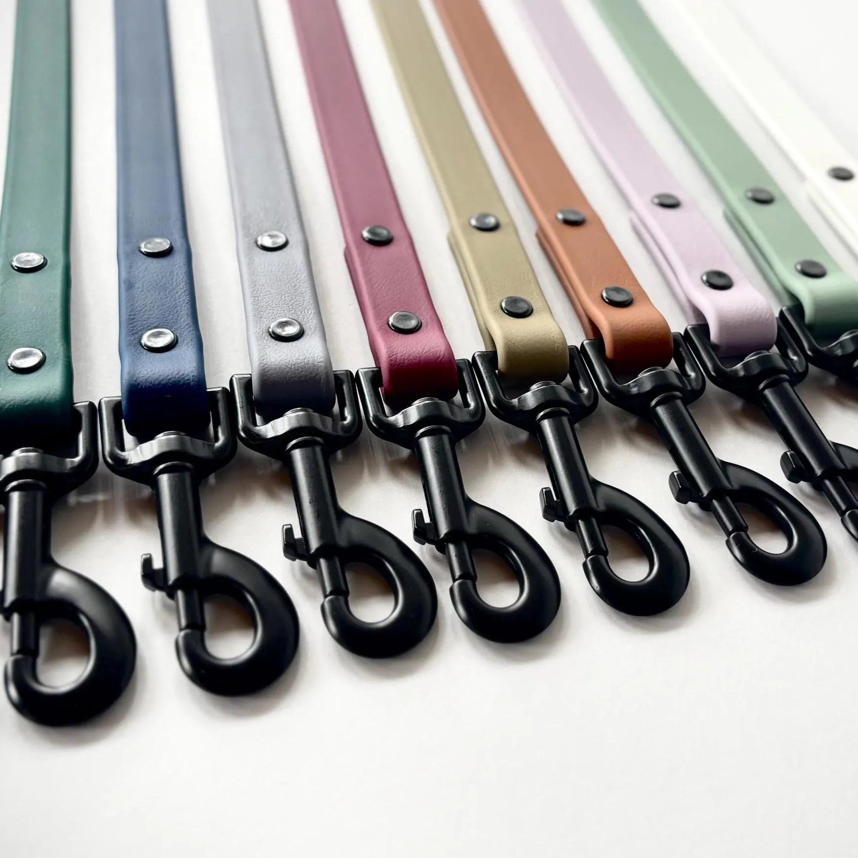 Single-Tone 3/4 Inch 6 Foot Dog Leash: Waterproof, Odor-Free, Biothane